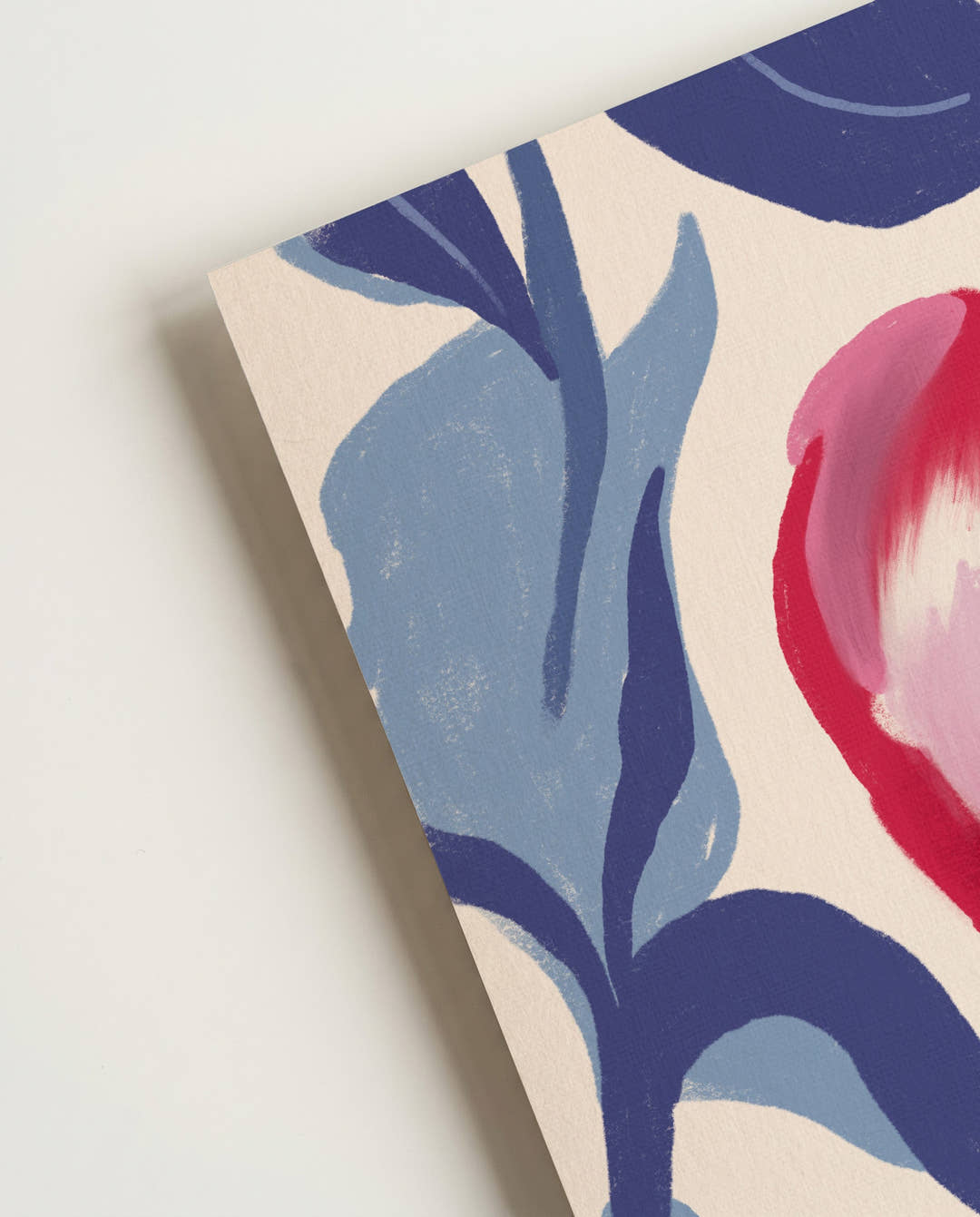 Rouge Éphémère | Florale Illustration Poster