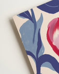 Rouge Éphémère | Florale Illustration Poster