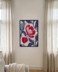 Rouge Éphémère | Florale Illustration Poster