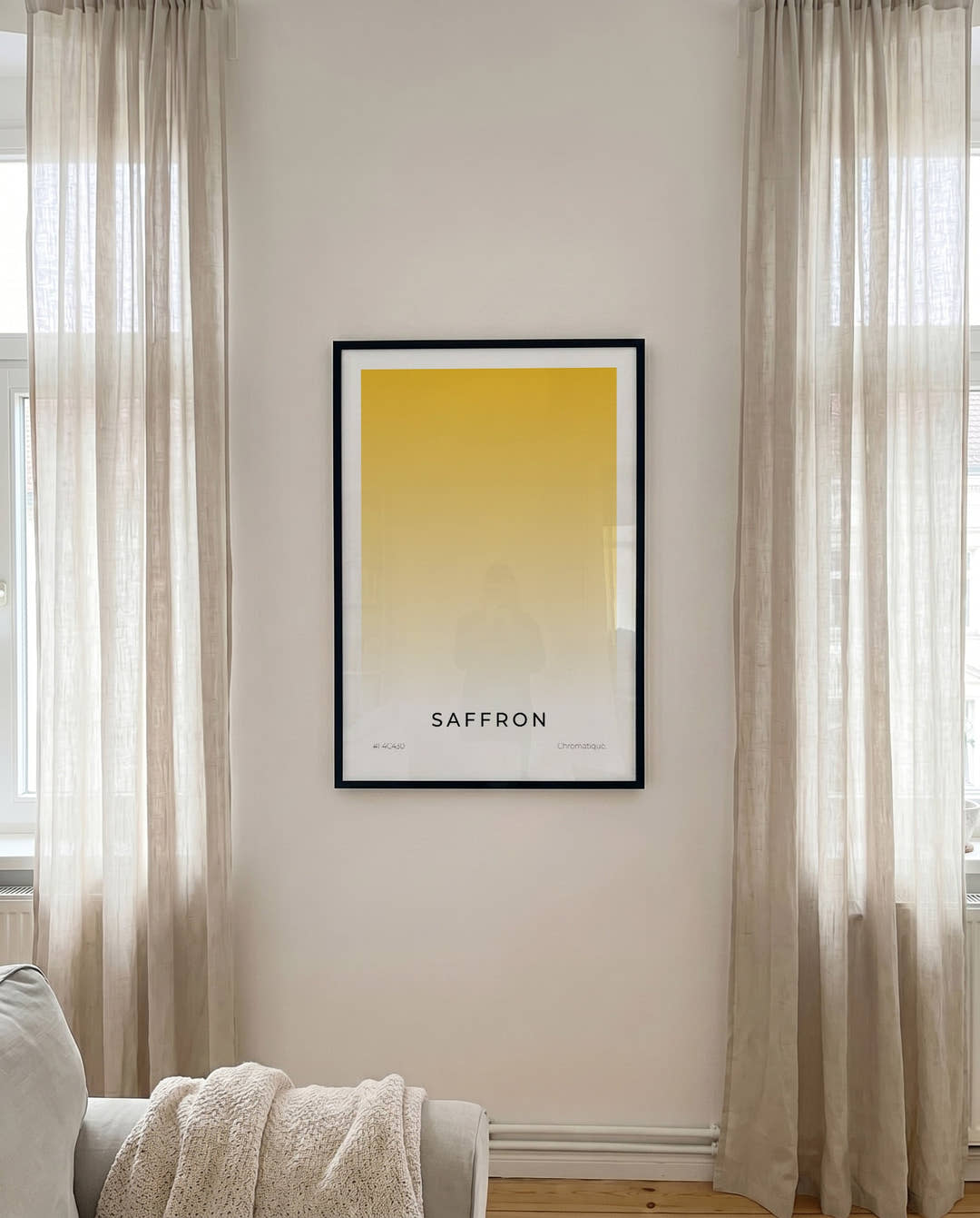 Saffron | Minimalist Art Poster