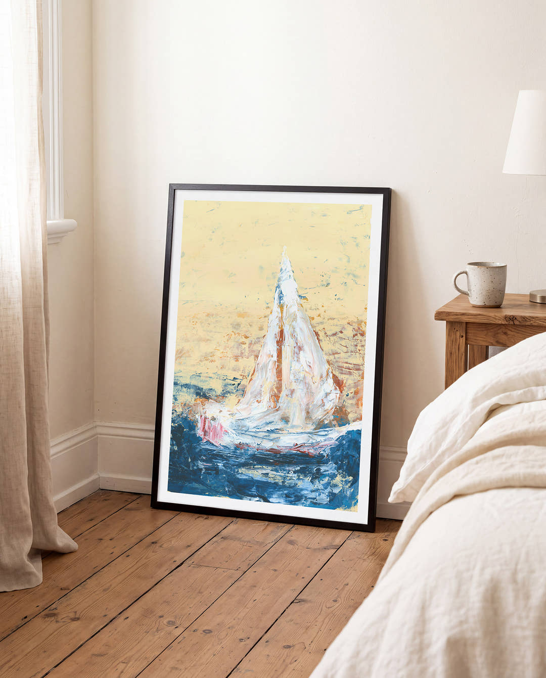 Sailing Boat | Acryl Gemälde Kunstdruck