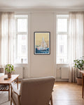 Sailing Boat | Acryl Gemälde Kunstdruck