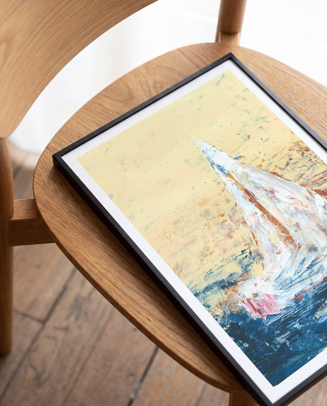 Sailing Boat | Acryl Gemälde Kunstdruck