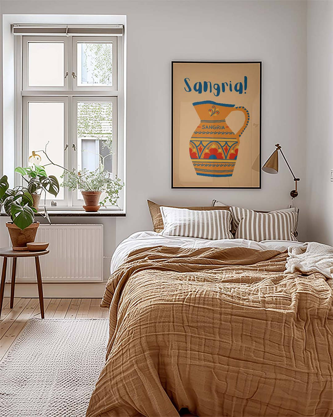 Mediterranes Getränk Poster – Sangria Jug