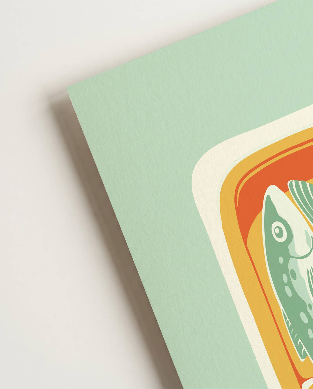 Food Illustration Poster – Sardines