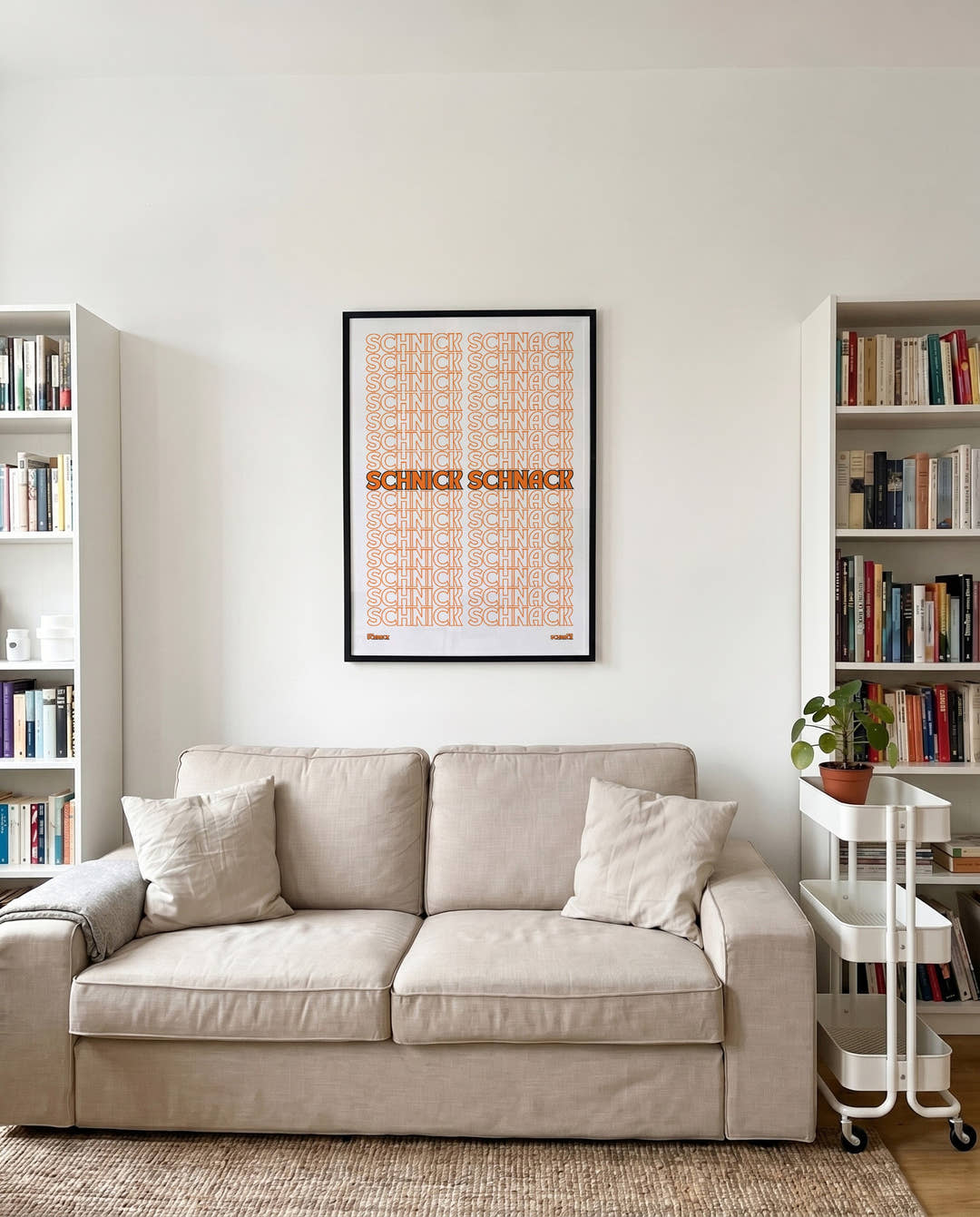 Schnick Schnack | Typografie-Poster
