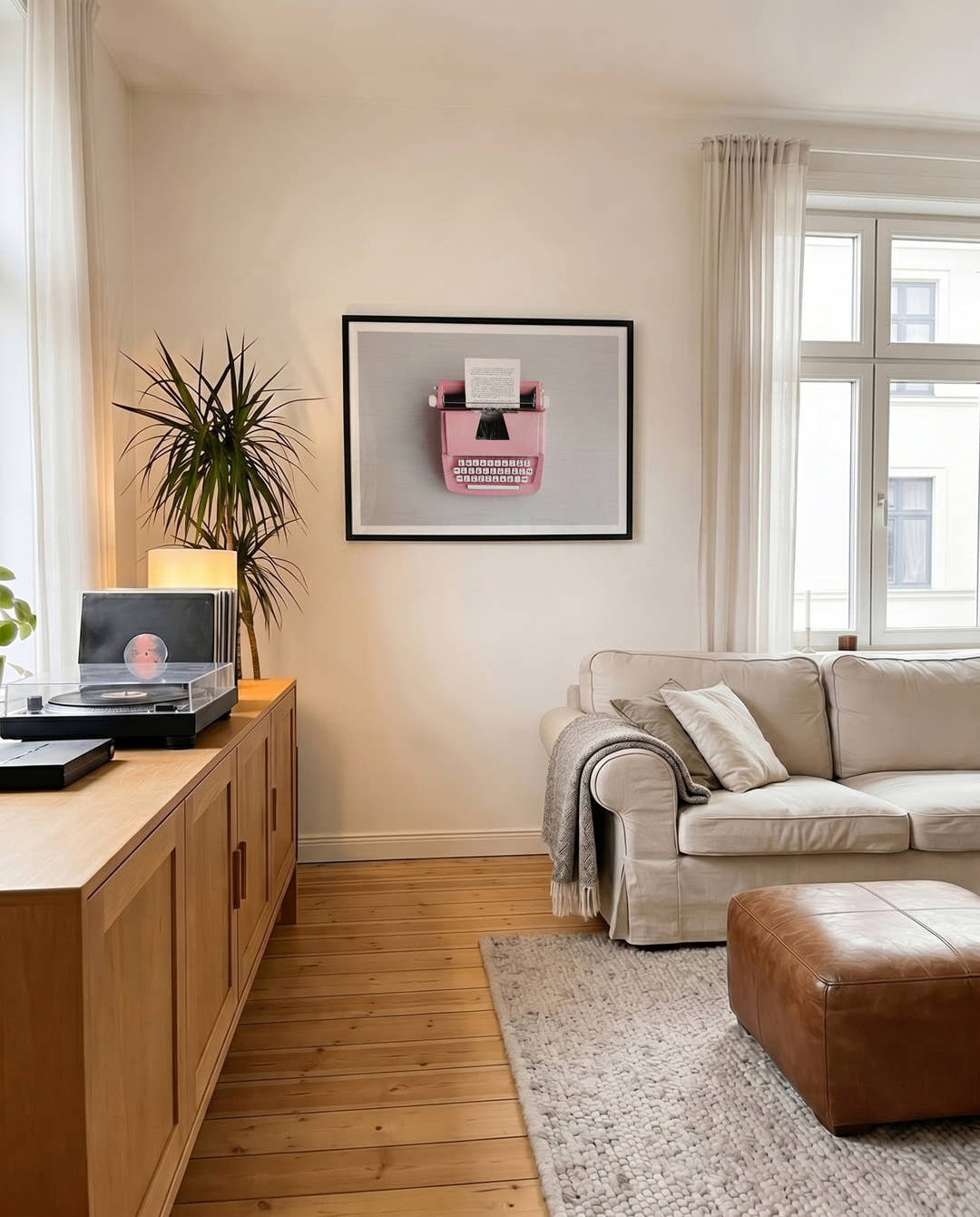 Schreibmaschine Rosa | Vintage Photography Poster