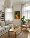 Slow Room | Modernes Figuren-Poster