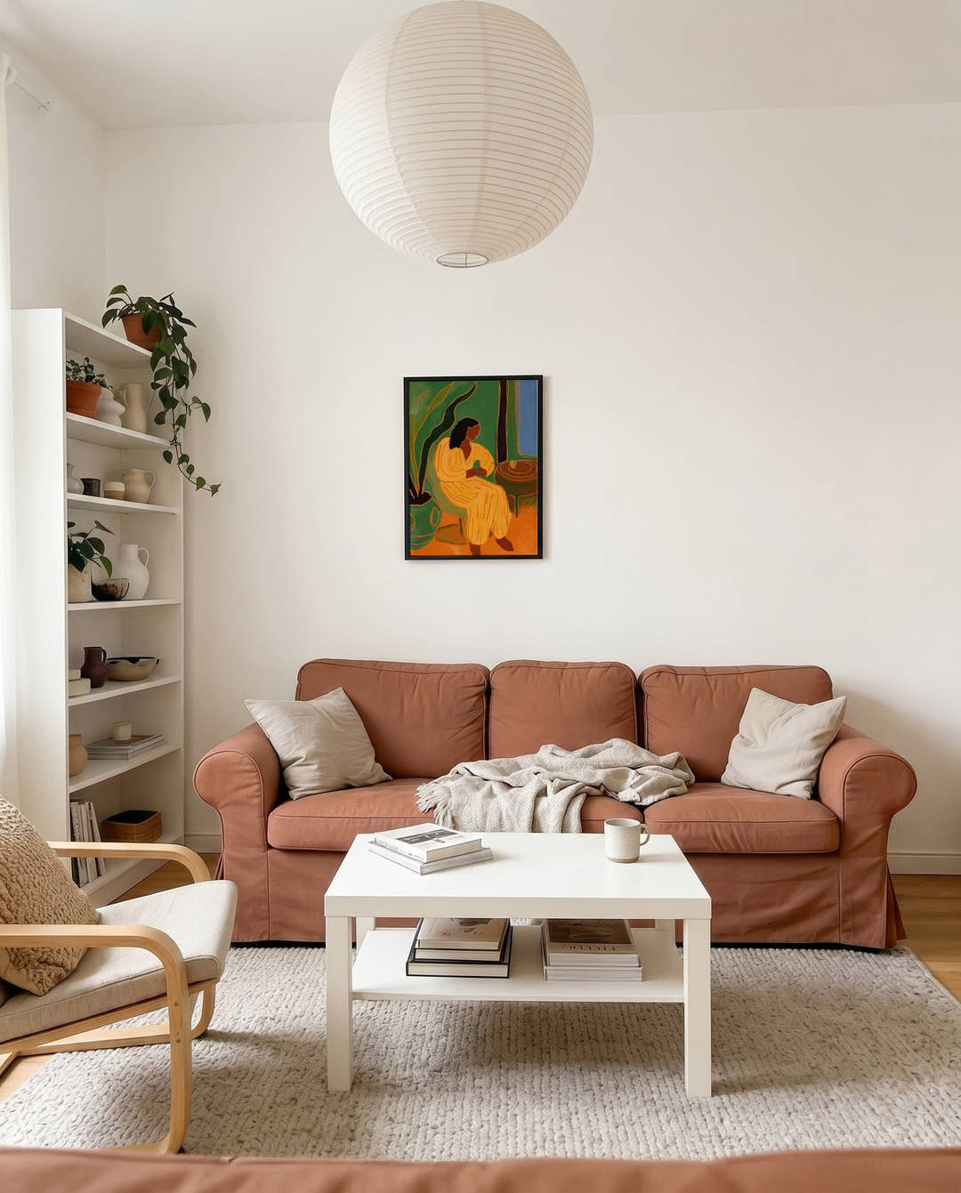 Slow Room | Modernes Figuren-Poster