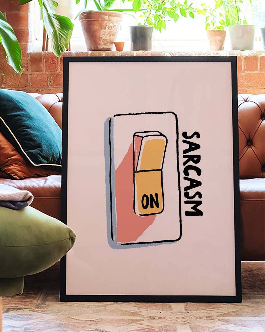Pop Art Humor Poster – Snackish Pop Art