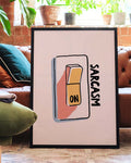 Pop Art Humor Poster – Snackish Pop Art
