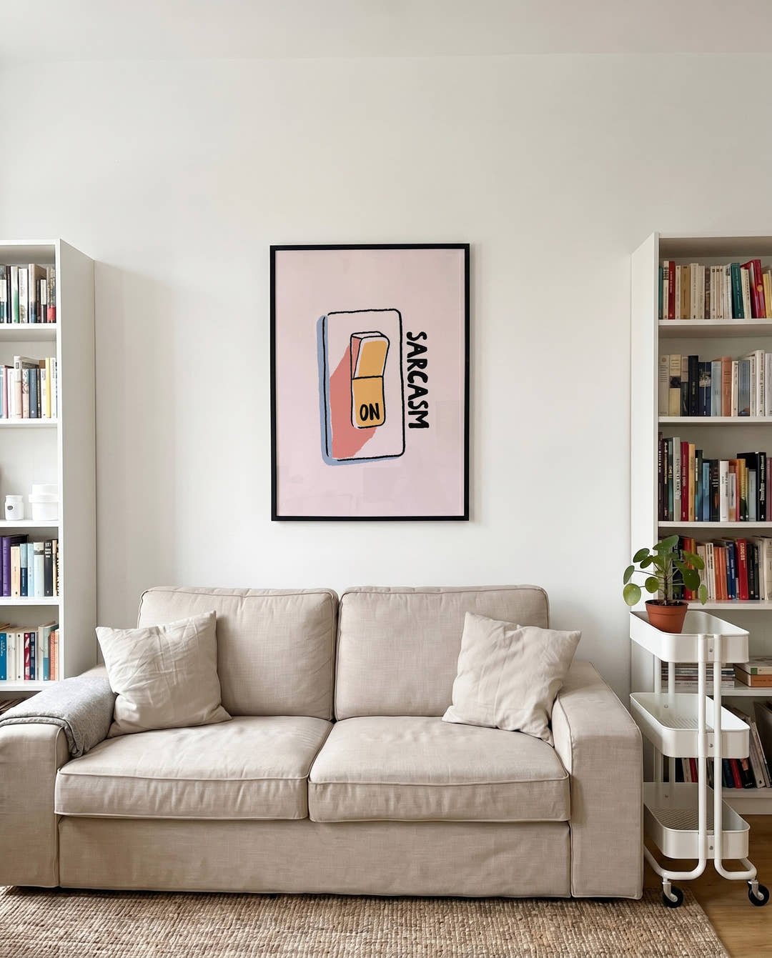 Pop Art Humor Poster – Snackish Pop Art