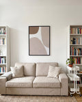 Soft Abstract Terracotta Poster – Weiche Terracotta Formen
