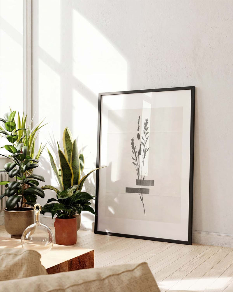 Zartes Botanik Poster – Soft Botanic Minimal