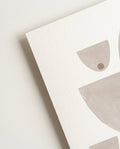 Minimalistisches Keramik Poster – Soft Clay Shapes