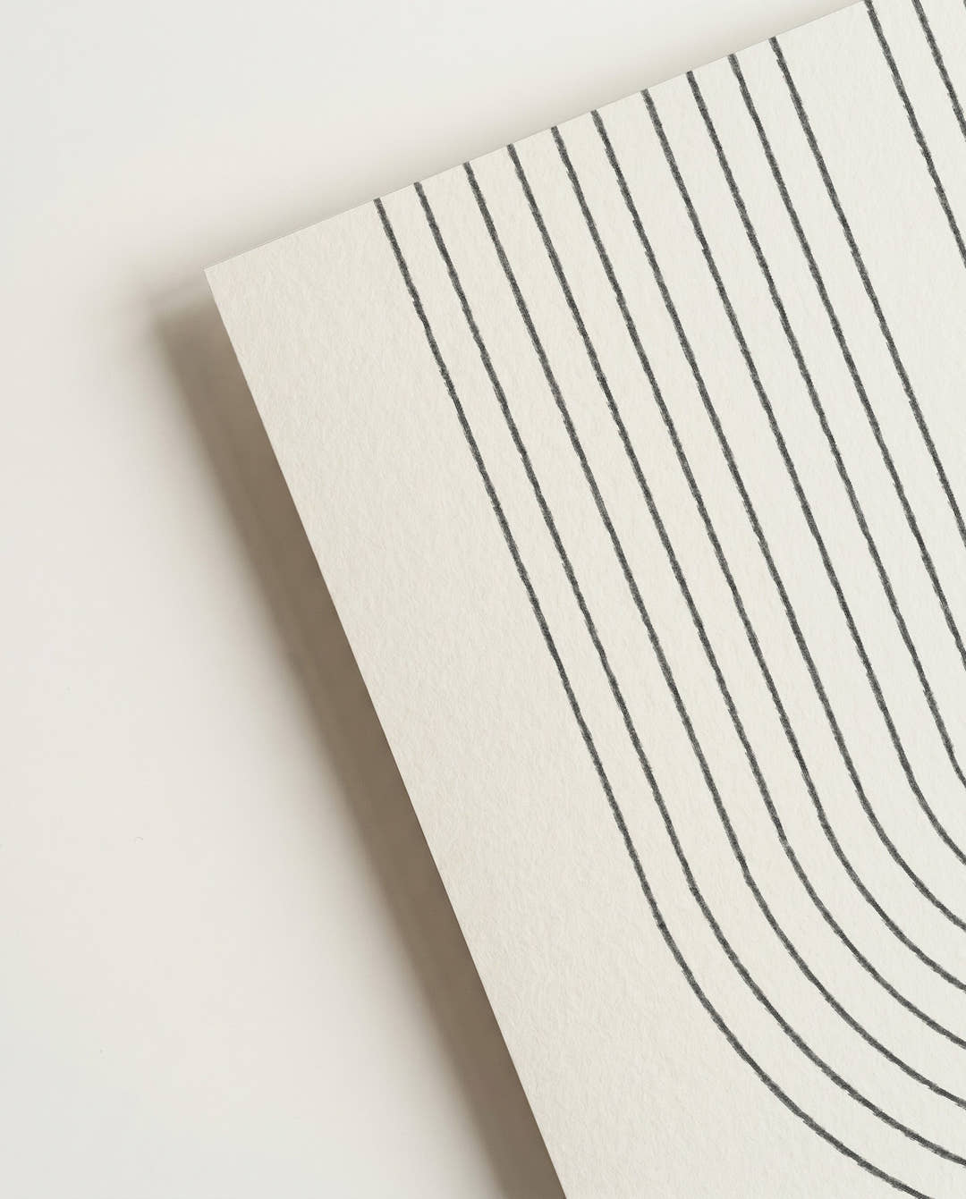 Geometrisches Bogen Poster – Soft Minimal Arch