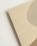 Soft Neutral Geometry Poster – Neutrale Geometrische Komposition