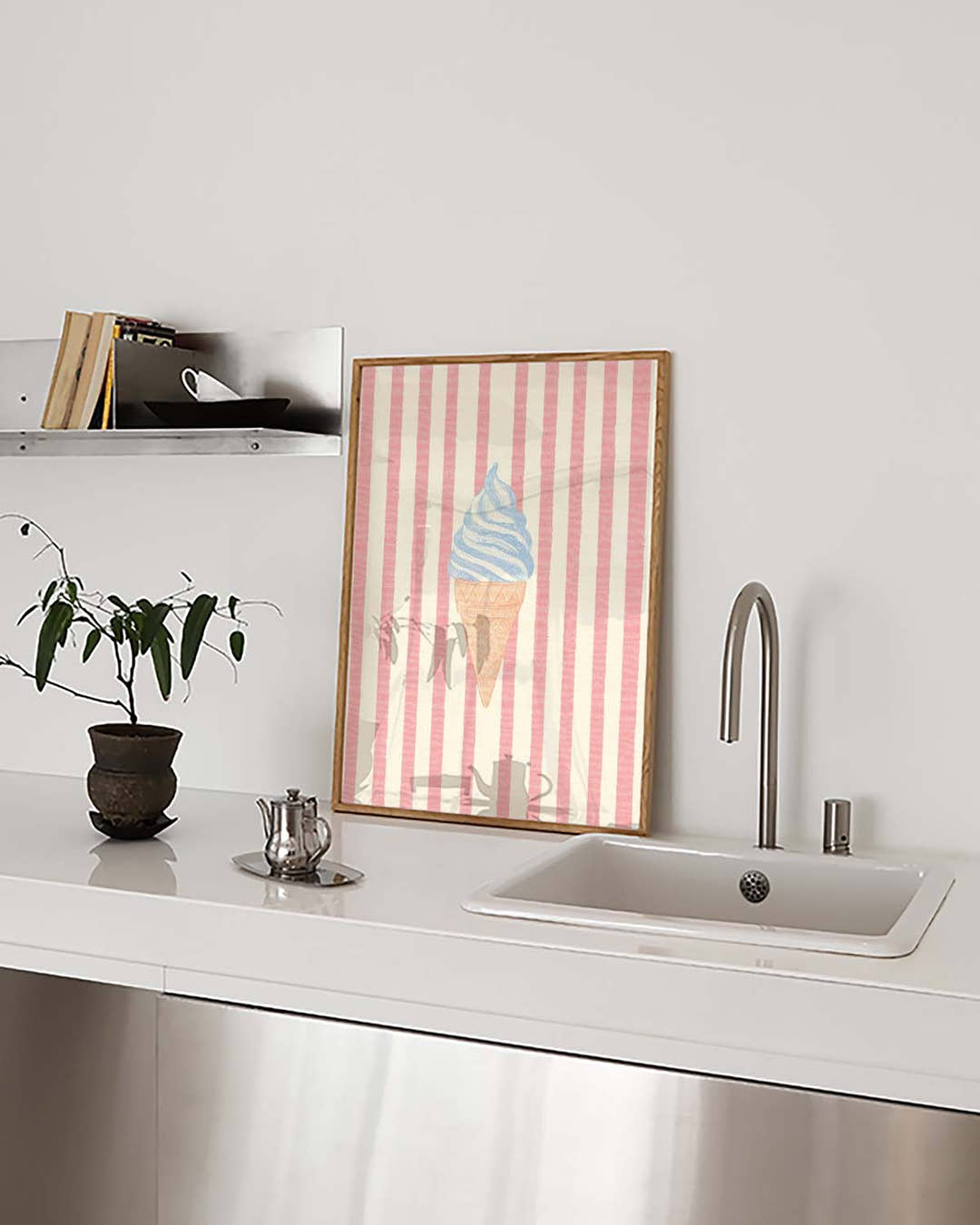 Eis Illustration Poster – Soft Serve