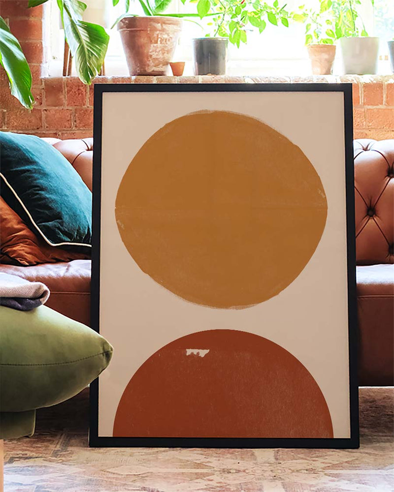 Sonnen Erd Poster – Solar Earth Composition