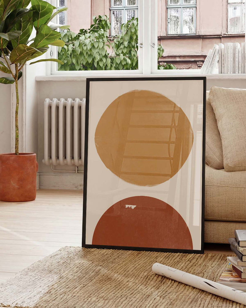 Sonnen Erd Poster – Solar Earth Composition