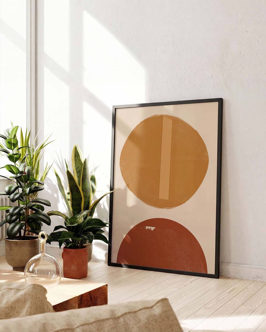 Sonnen Erd Poster – Solar Earth Composition