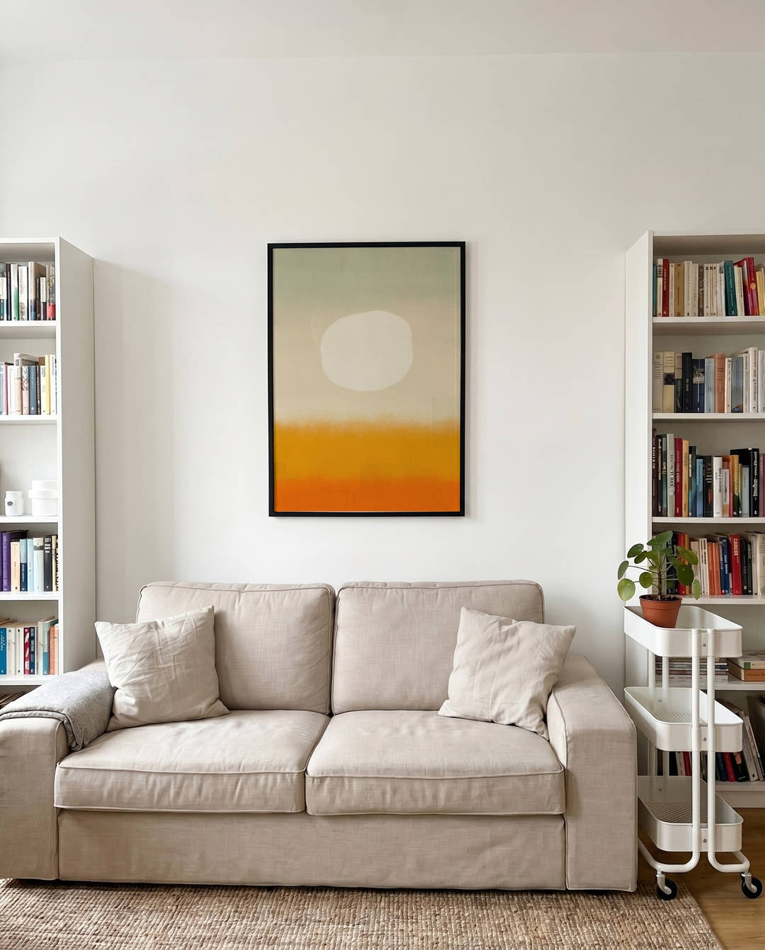 Solnedgång | Skandi Minimal Abstrakt Poster