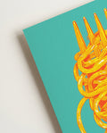 Pasta Food Poster – Spaghetti Fork Poster