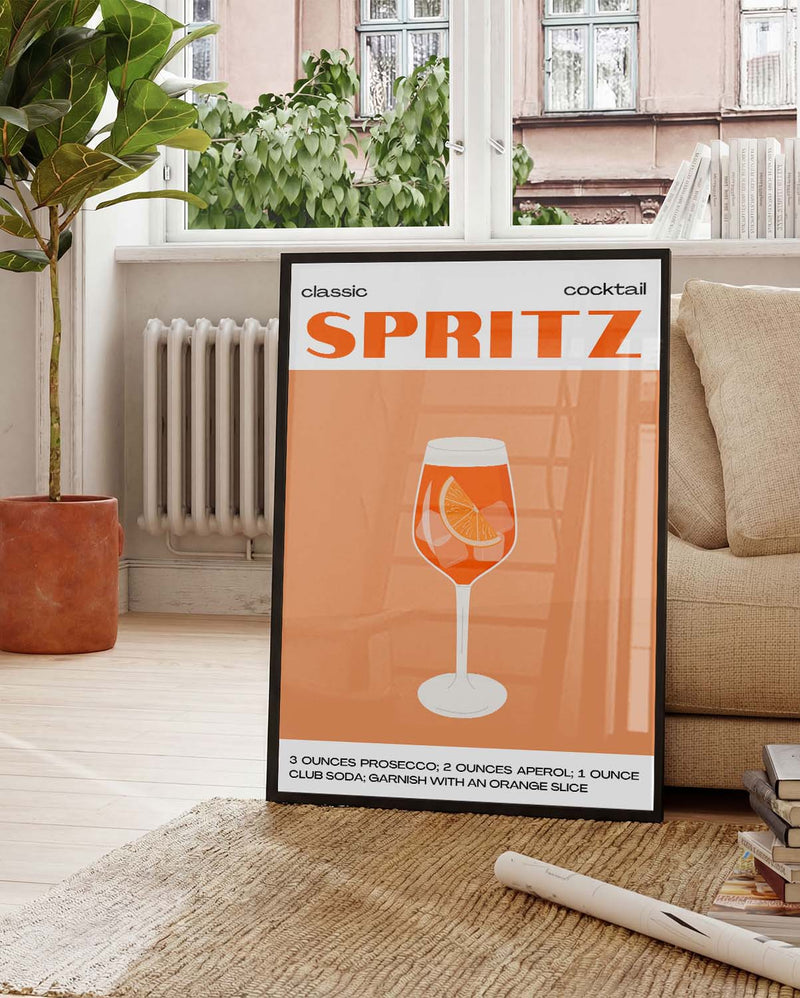 Cocktail Poster – Spritz Cocktail