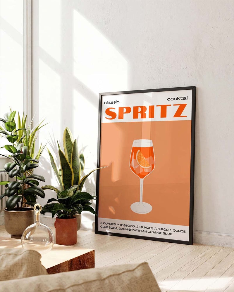 Cocktail Poster – Spritz Cocktail