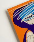 Sunbath | Expressionistische Illustration Poster