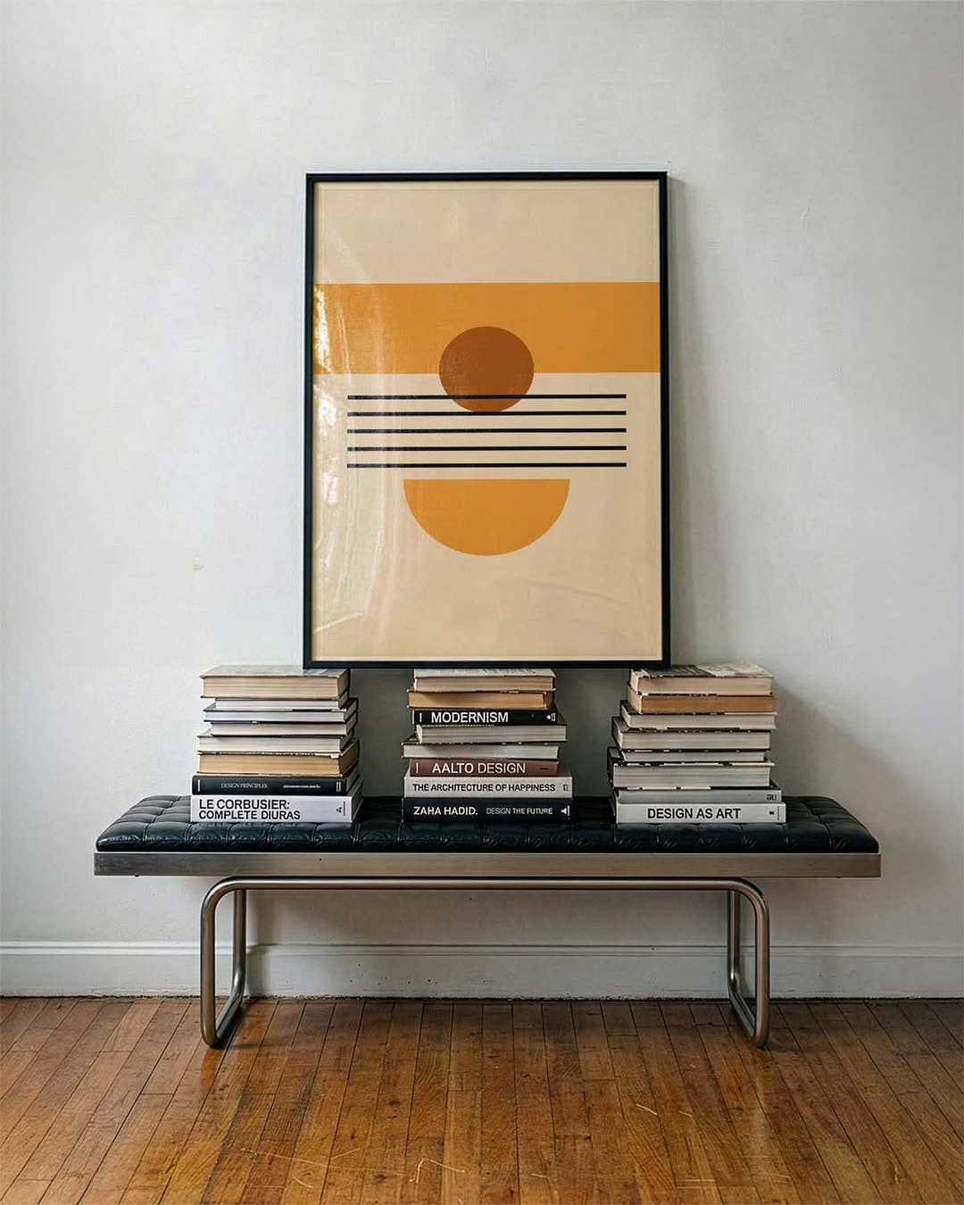 Sunset Geometry Poster