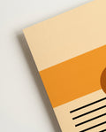 Sunset Geometry Poster
