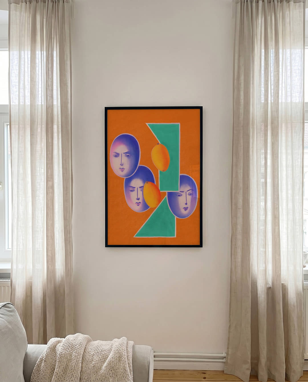 Sweet Sorrow | Expressionistische Illustration Poster
