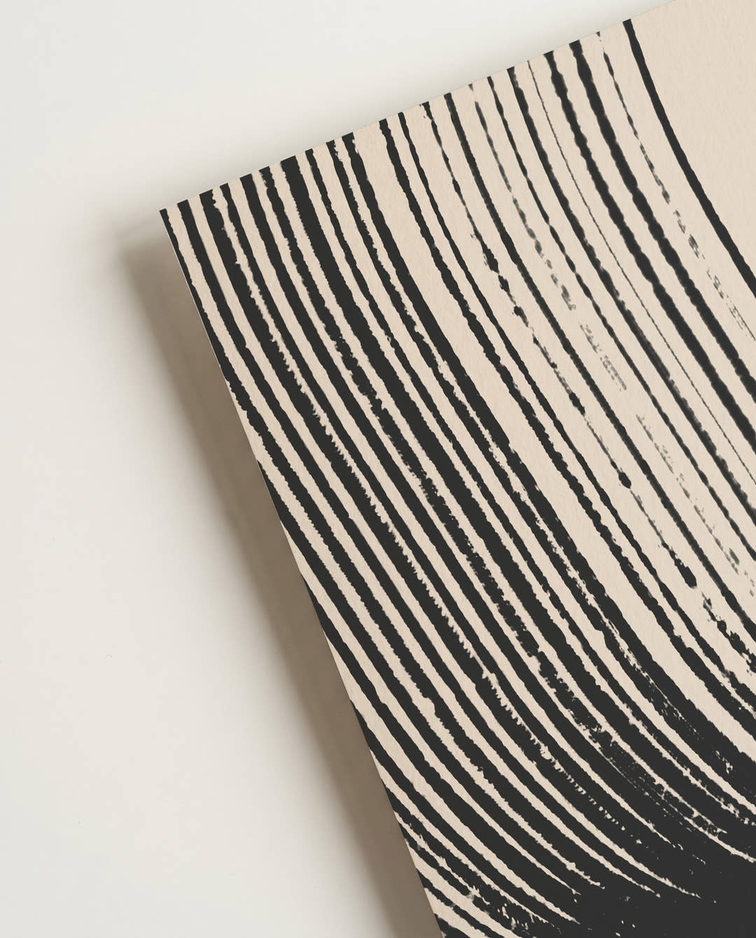 Symmetrisches Linien Poster – Symmetrische Linienexplosion