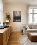 Symmetrisches Linien Poster – Symmetrische Linienexplosion
