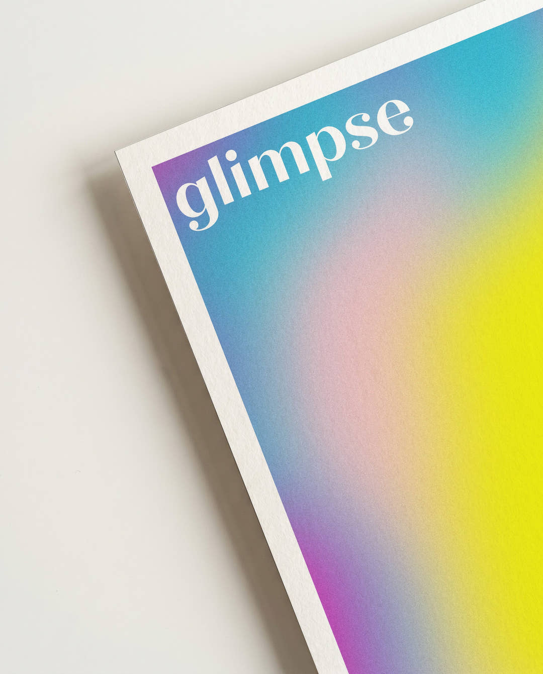 Glimpse of Hope | Abstraktes Poster