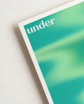 Under the Water | Abstraktes Poster