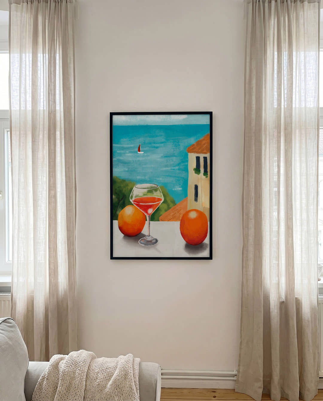 Tarde de Cítricos | Mediterranes Stillleben-Poster