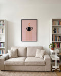 Tea Time | Minimalistische Illustration Poster