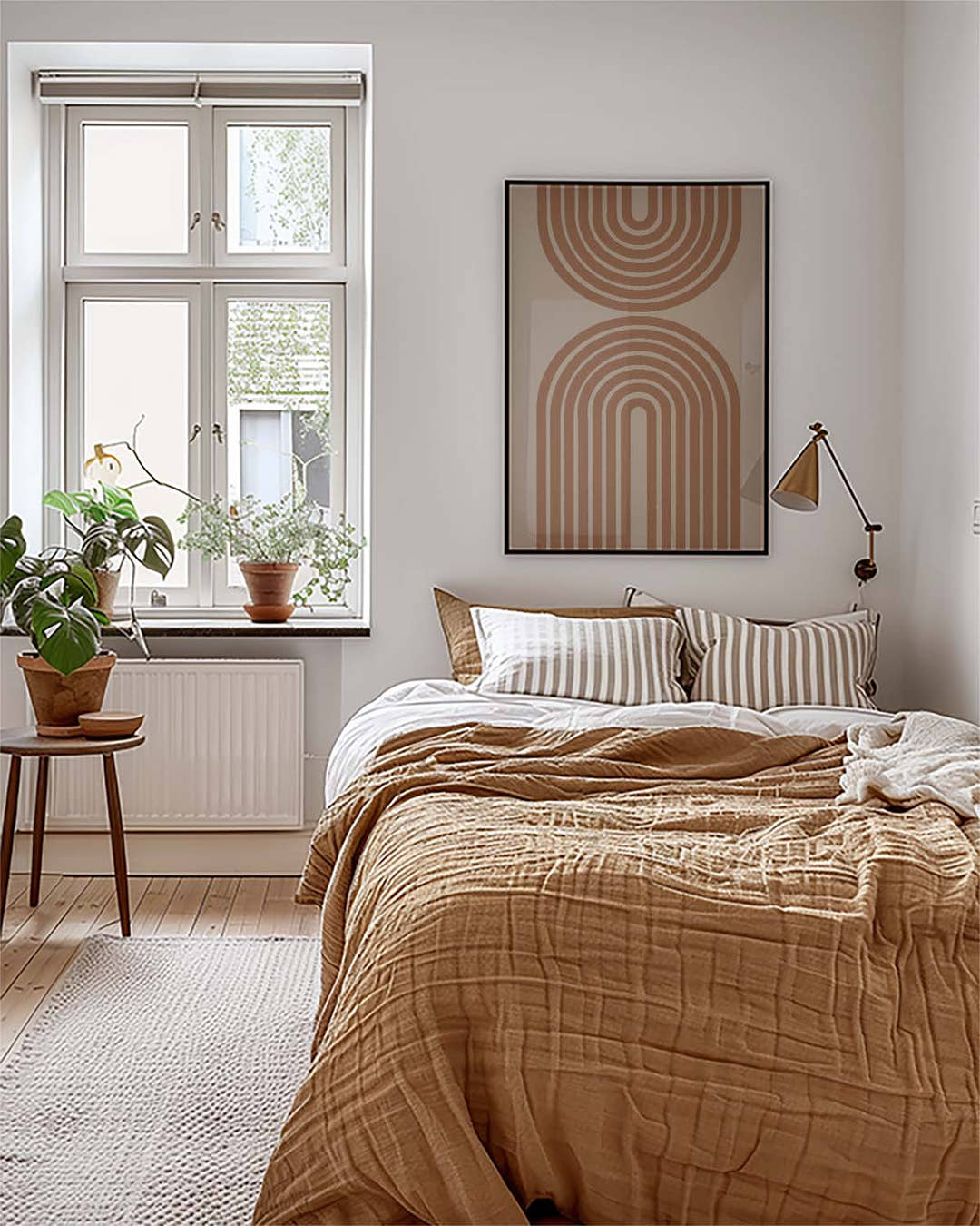 Terracotta Bogen Poster modern – Terracotta Arch Rhythm