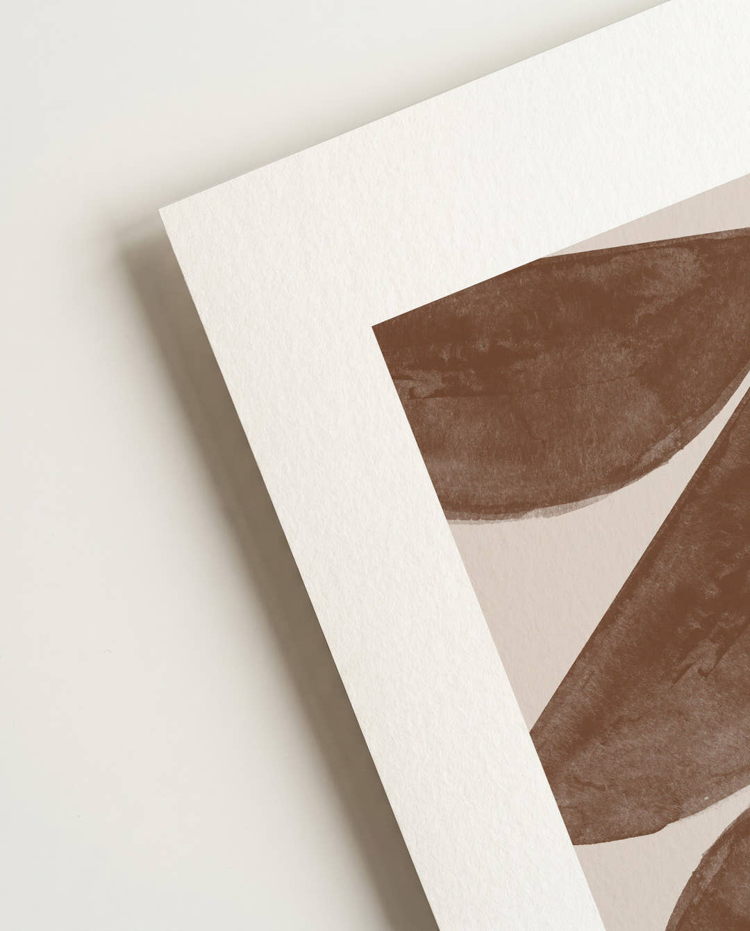 Terracotta Shape Pattern Poster – Geometrisches Terracotta Muster
