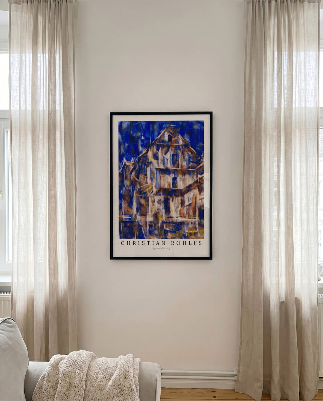 Tessiner Häuser I – Christian Rohlfs | Kunstposter