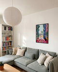The Cat Owns This Place | Modernes Kunstposter