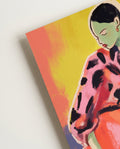 The Floor Is Thinking | Expressionistisches Kunstposter