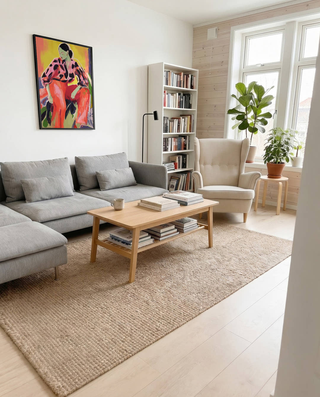 The Floor Is Thinking | Expressionistisches Kunstposter