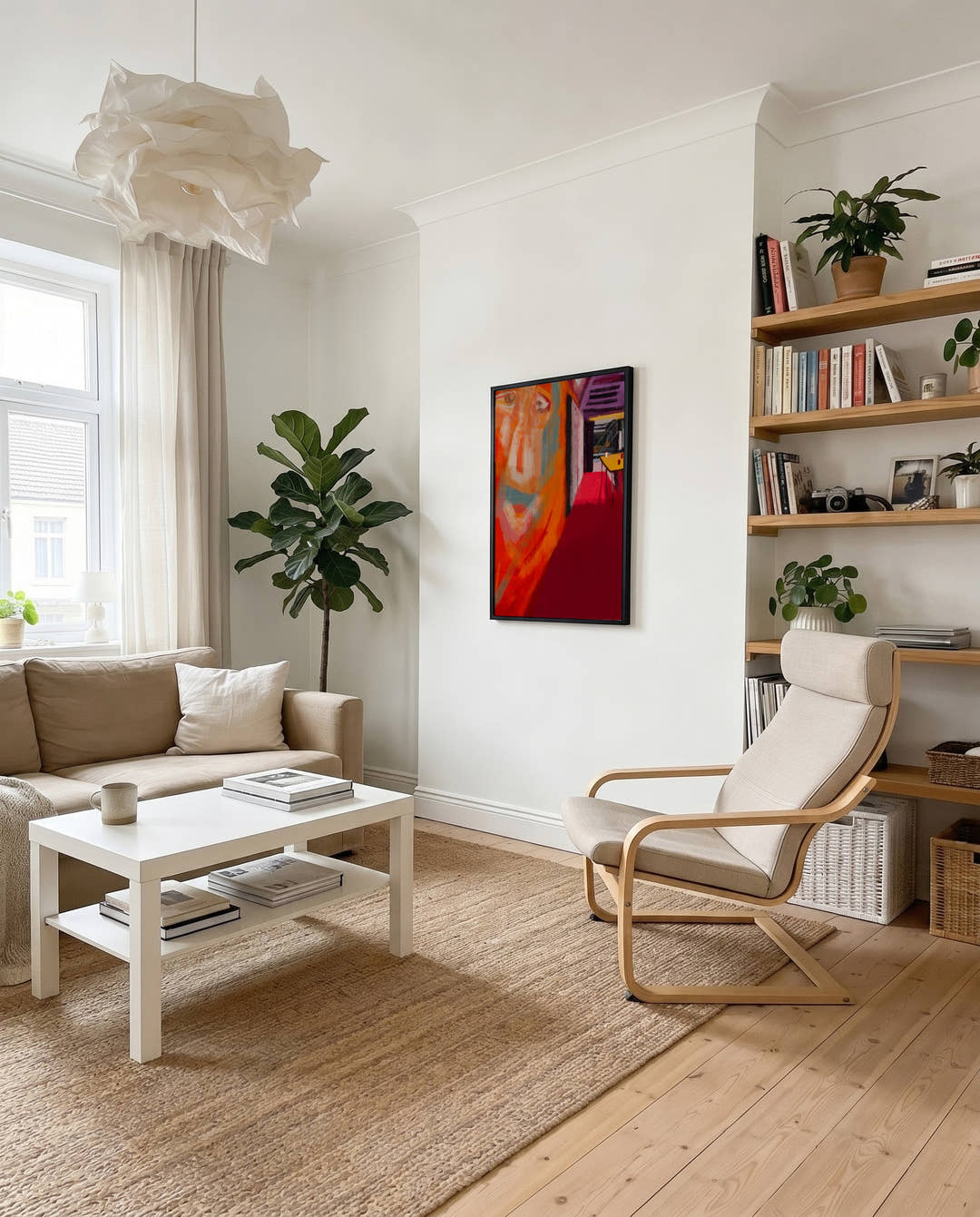 The Bar | Expressionistisches Kunstposter