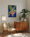 Tropical Plant Pot Poster – Moderne Tropische Pflanze