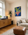 Tropical Plant Pot Poster – Moderne Tropische Pflanze