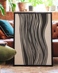Vertikale Linien Poster modern – Vertikale Linienenergie