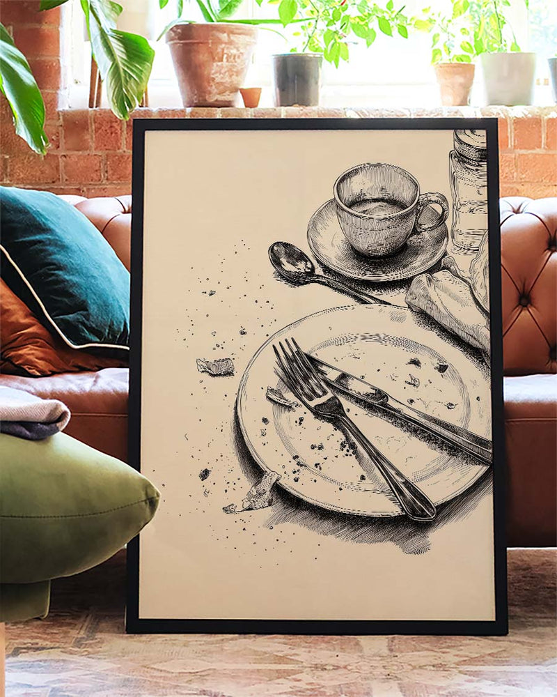 Vintage Poster – Vintage Table Setting